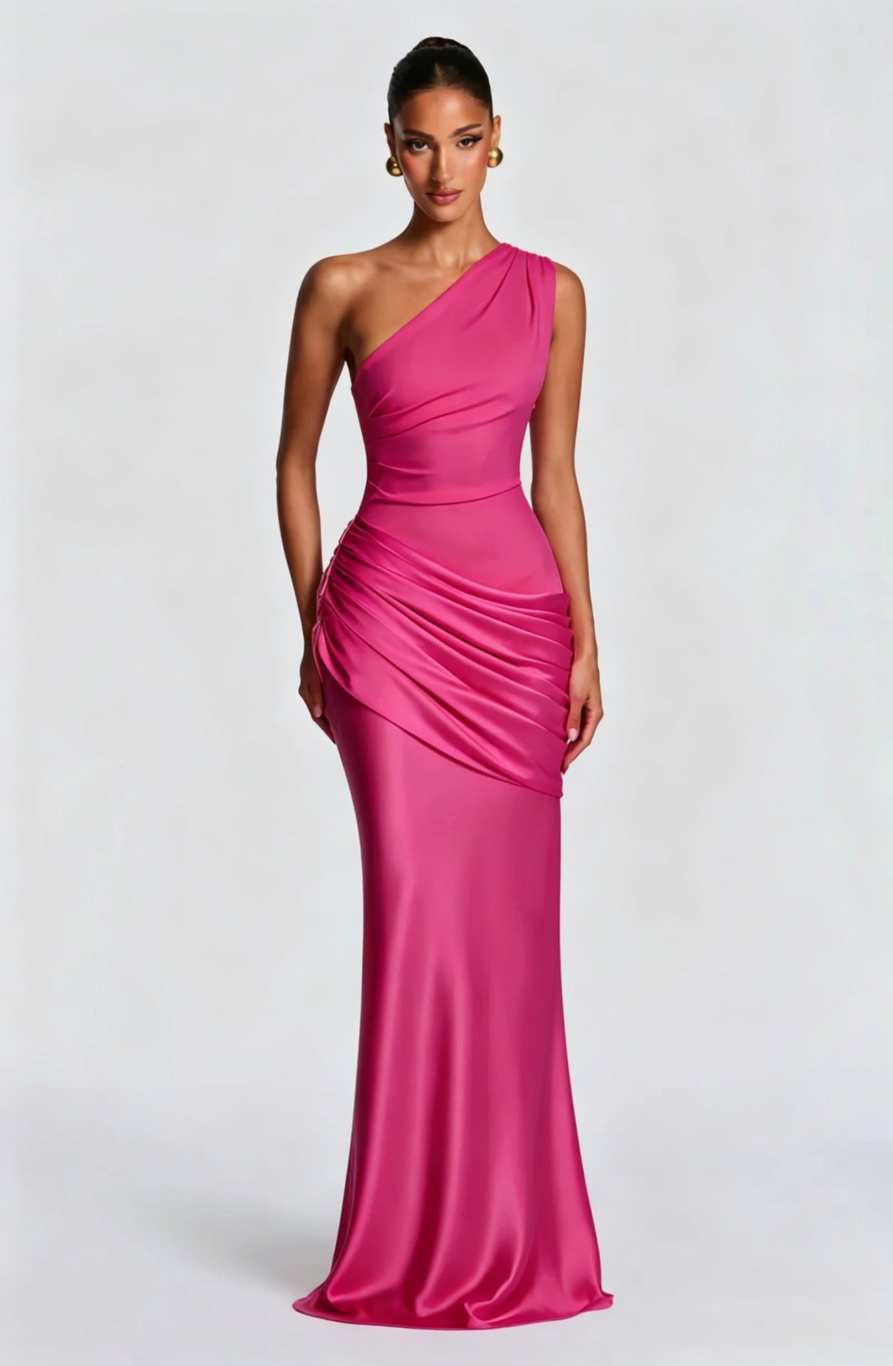 High-waisted dress