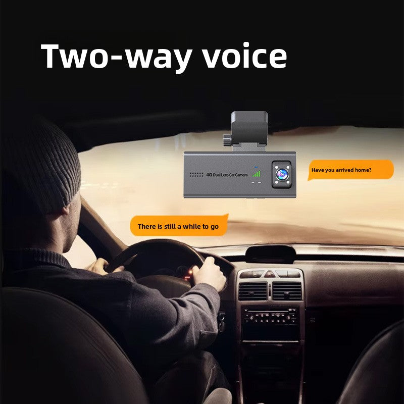 GPS 4G Car Camera with Collision Alarm HD Recorder