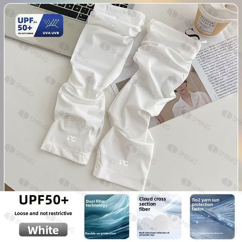 UV Protective Arm Sleeves Ice Silk Driving Sunscreen