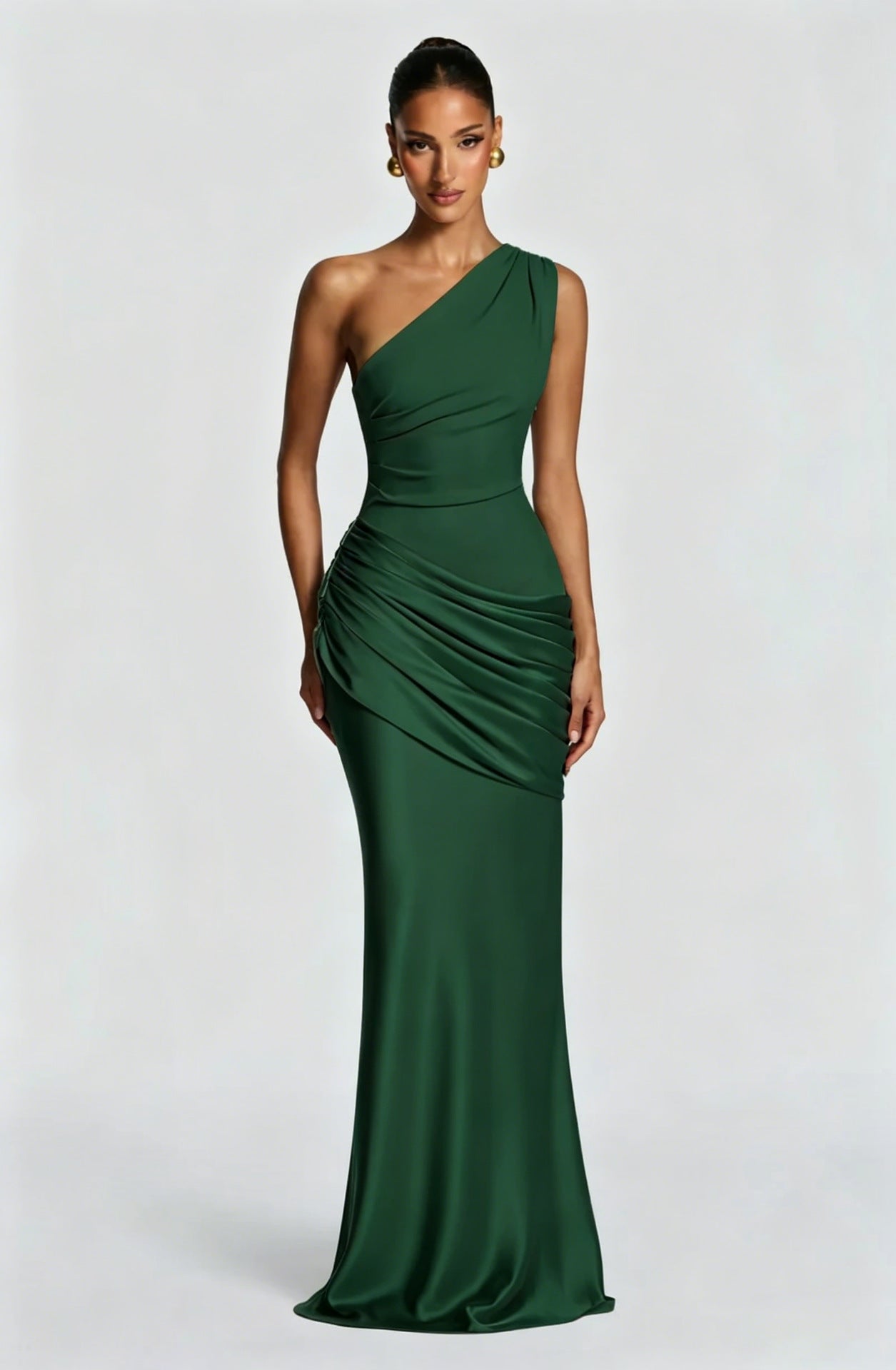 High-waisted dress