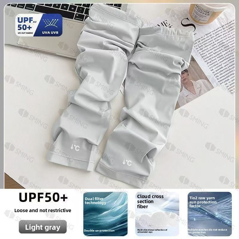 UV Protective Arm Sleeves Ice Silk Driving Sunscreen