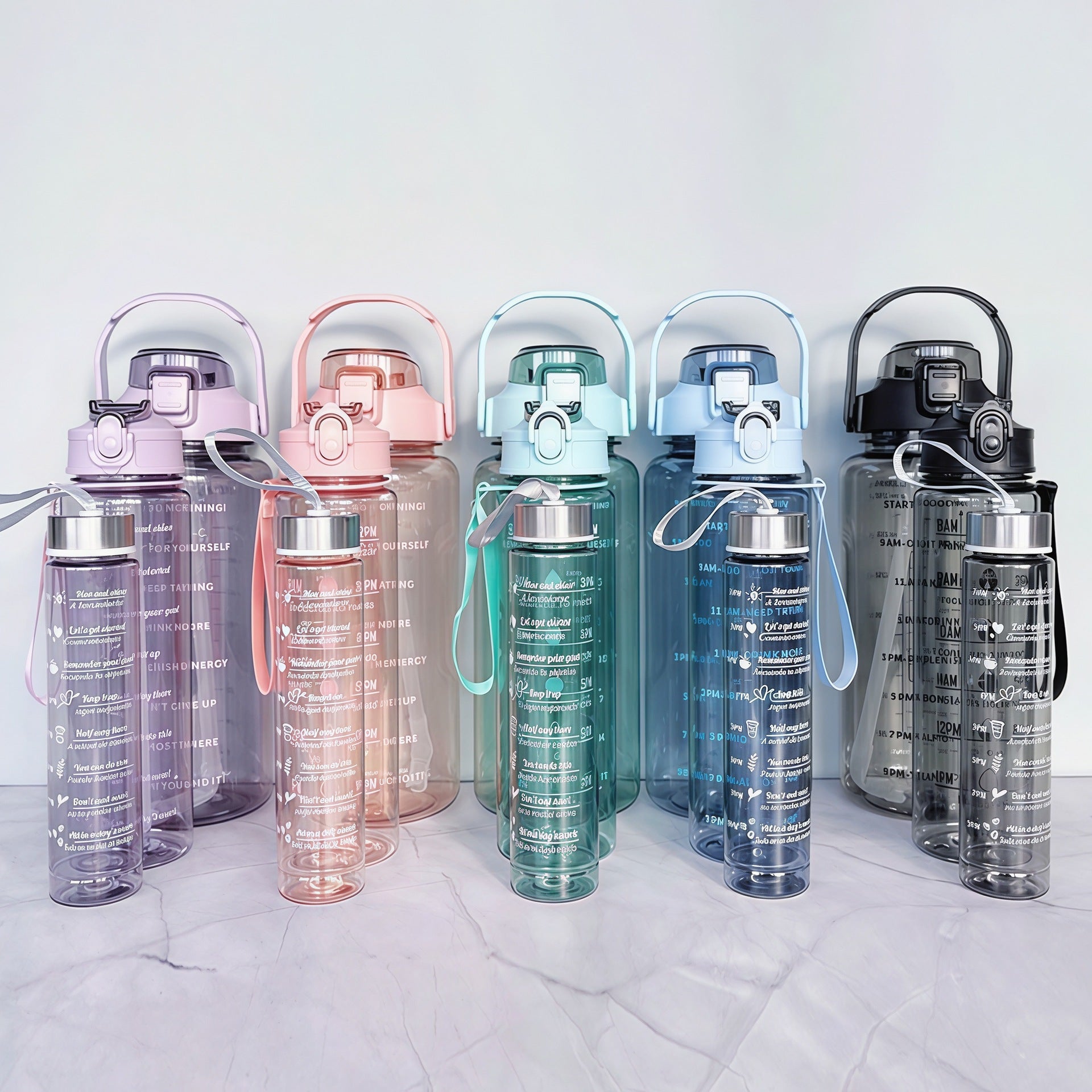 Large-capacity water bottle