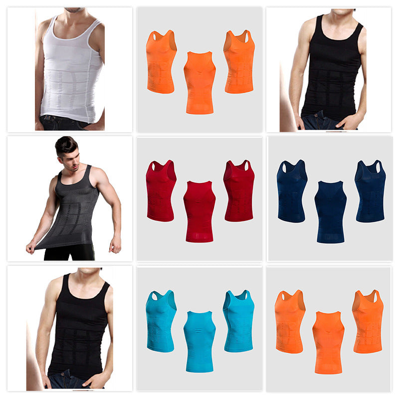 Mens Body Shaping Workout Vest
