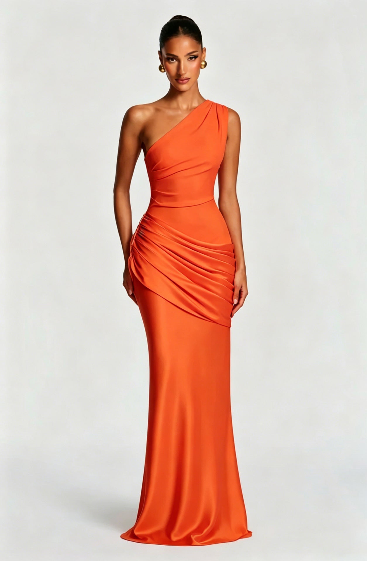 High-waisted dress