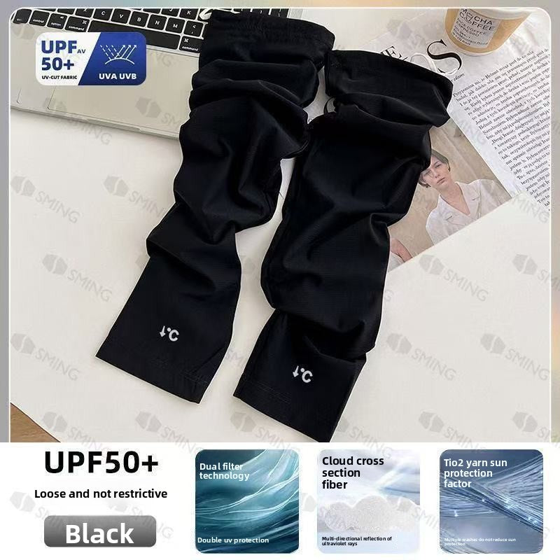 UV Protective Arm Sleeves Ice Silk Driving Sunscreen