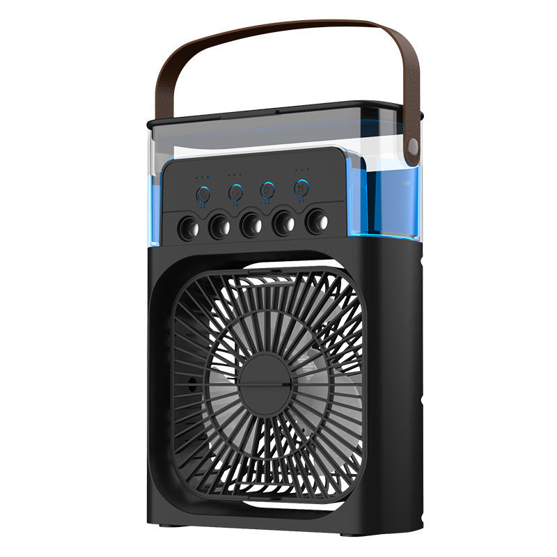 USB Desktop Humidifying Fan with Ambient Light
