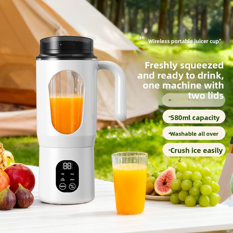 Portable Rechargeable Fruit Juicer with Pulp Separation